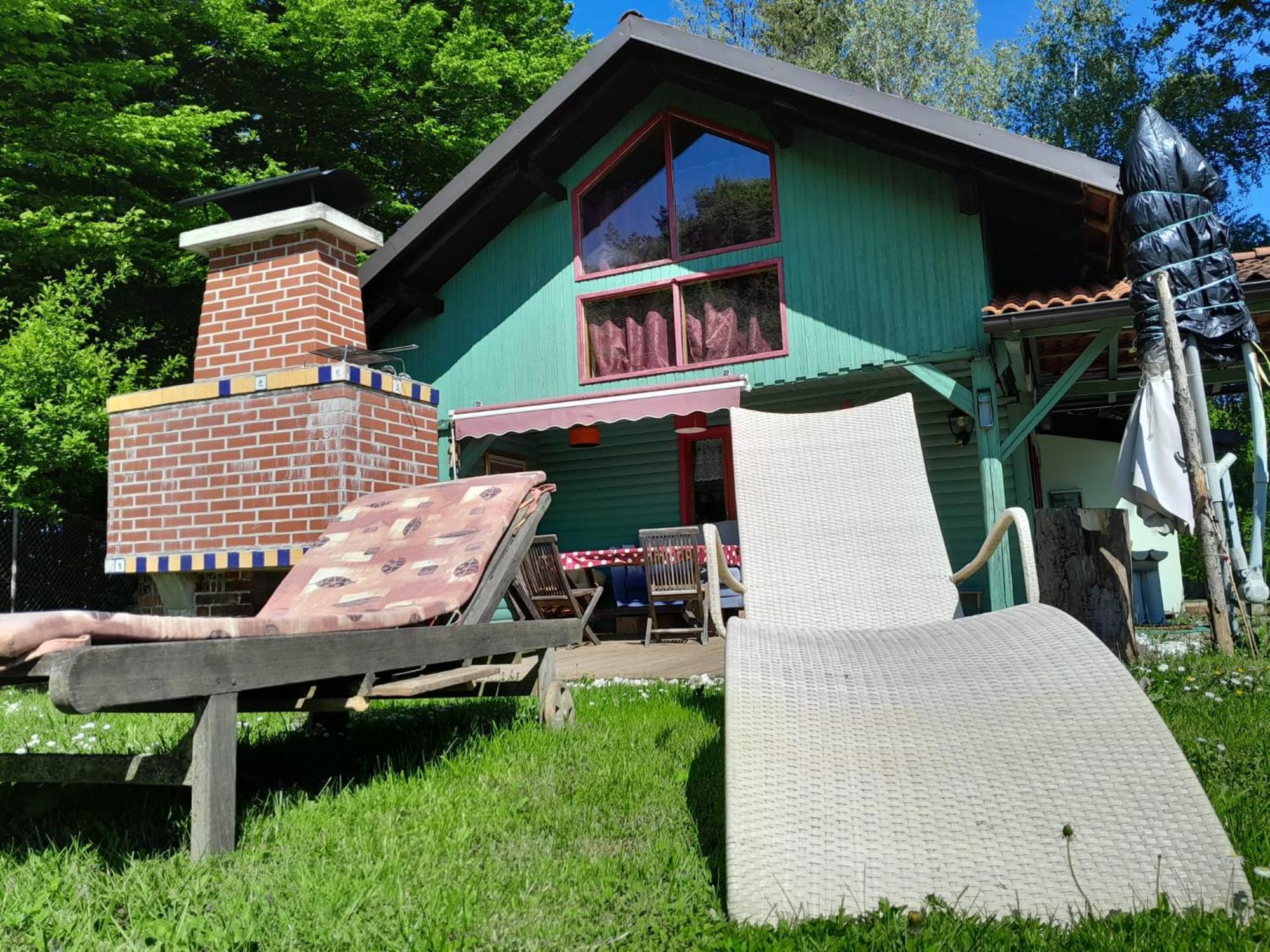 Fairytale Wooden House By Ljubljana Villa Grosuplje Exterior photo