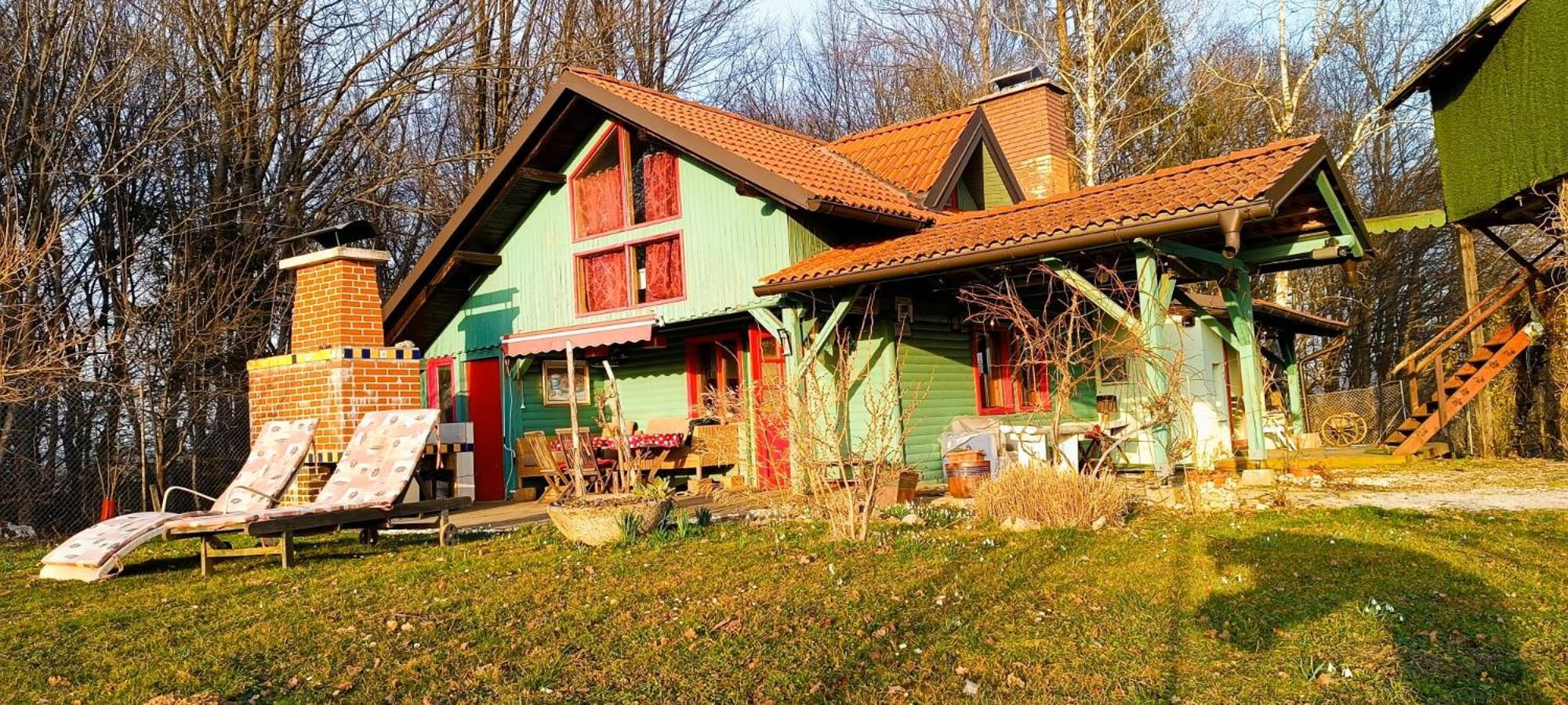 Fairytale Wooden House By Ljubljana Villa Grosuplje Exterior photo